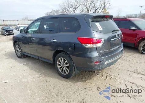 2014 Nissan Pathfinder S from USA, damaged, VIN 5N1AR2MM0EC697321